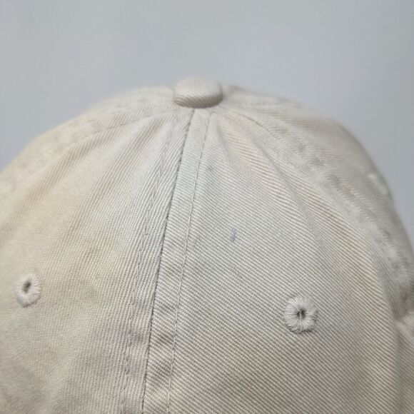 Richmond County Strapback Hat Tan Extreme Fit Embroidered Horseshoe Ahead - Picture 6 of 8